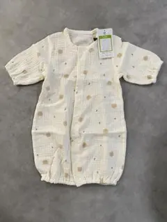 【新品未使用】長袖コンビドレス 年中素材