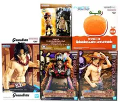 【まとめ割】ワンピース エース ティーチ フィギュア まとめ ５体セット
