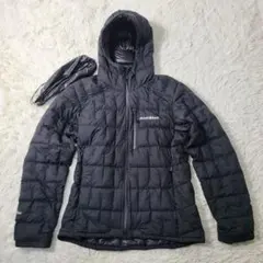 【極美品】モンベル イグニスダウンパーカー S 1000FP ブラック