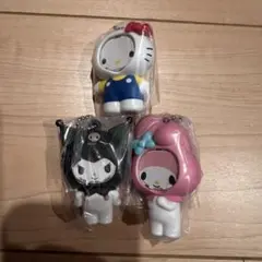 サンリオキャラクターズ フォトフレームマスコット 3種セット