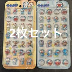 ドラえもん 硬い立体3Dシール　2枚セット