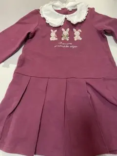 Anyfam ウサギ長袖ワンピース