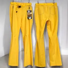 新品 MILLET ミレー ロングパンツ シャカシャカストレッチ イエロー Mのサムネイル