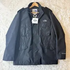 【新品】ノースフェイス ジュンヤワタナベ マウンテンパーカー フード 黒 L