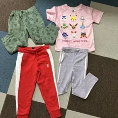 ポケットモンスターTシャツとパンツセット