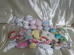 サンリオ　プライズマスコット＆シュシュセット　まとめ売り