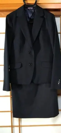 洋服の青山 ネイビー リクルートスーツ 13号　プレシャスブランド