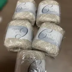 リッチモアセシーリア毛糸 147m 25g 5個