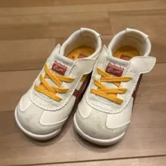 Onitsuka Tiger キッズスニーカー ホワイト/レッド/オレンジ