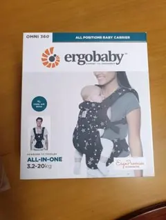 Ergobaby OMNI 360 抱っこひも 黒・星柄