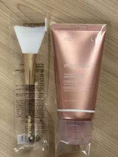 medicube コラーゲンナイトラッピングクリーム& ゼリーマスクブラシ
