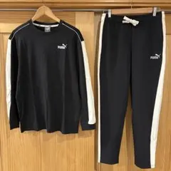 プーマ PUMA CORE HERITAGE 長袖Tシャツ パンツ 上下セット