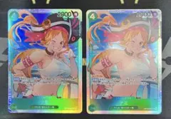 ワンピースカード　蒼海の七傑　ナミ　SR OP14-031 2枚セット