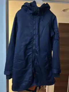 た*ん様 FRED PERRY ネイビー モッズコート JP XL