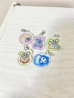 エンジェルブルー　アクリルミニチャームセット