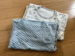 ベビー キッズ 肌着 長袖 キルト 2セット 新品未使用 95cm