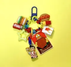 じゃらじゃらキーホルダー ★ バーガー