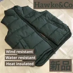 コストコHawke&Co 中綿ベスト メンズ グリーン L size
