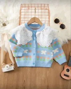 キッズ　カーディガン　7Y