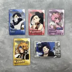 ヒロアカ スナップマイド スナマイ 上鳴電気 耳郎響香 飯田天哉 5枚セット