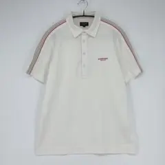 BURBERRY GOLF ストライプポロシャツ Lサイズ