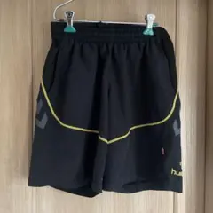 カP hummel ハーフパンツ HAP2033 ブラック Sサイズのサムネイル