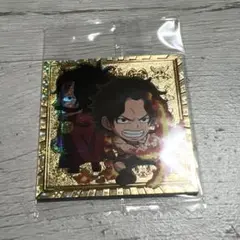 ワンピース大海賊シールウエハース　 LOG.12 パラレル エース