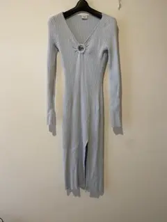【美品】Abercrombie & Fitch リブ編みニットワンピース XS