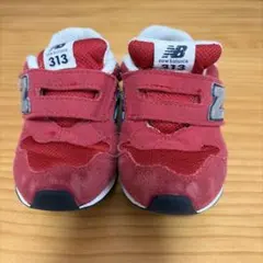 New Balance 313 ベビー スニーカー 14.5cm レッド 箱なし