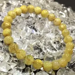 セール品【濃密針】ゴールドルチルクォーツ 7.5~8mm 天然石ブレスレット