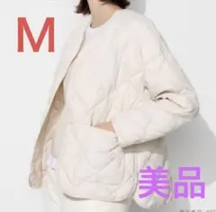 ユニクロ パフテックリラックスジャケット ナチュラル M