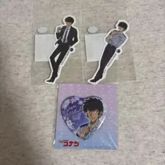 【新品・未開封】名探偵コナン 松田陣平 ステッカー 缶バッジ まとめ売り