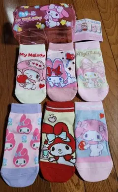 My Melody キッズ靴下 6足セット 15~20cm