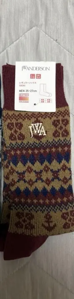 ゆ*け様 UNIQLO JWA ソックス25-27 １足