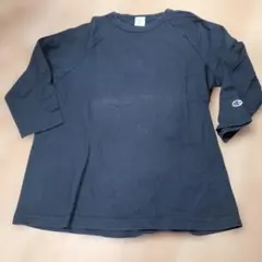 Champion T1011 ダークグレー 五分袖 Tシャツ Lサイズ