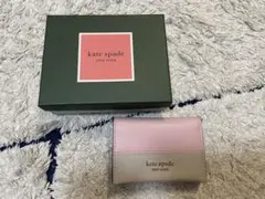 【新品未使用】kate spade 二つ折りカードケース