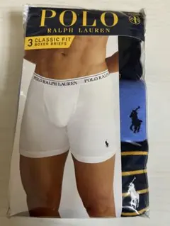 POLO RALPH LAUREN ボクサーパンツ Lサイズ3枚セット
