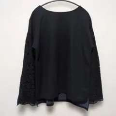 LEPSIM レプシィム レース カットソー トップス ネイビー