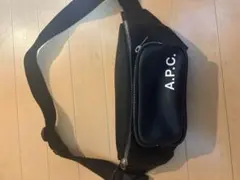 A.P.C. ボディバッグ ウエストポーチ ブラックのサムネイル