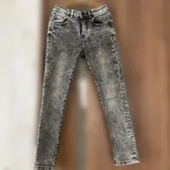 ブラック　グレー　デニム　パンツ　長ズボン　ZARA ザラ　ボーイズ　男の子