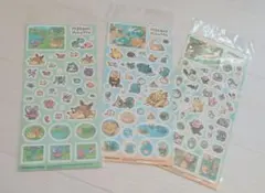 ポケモンセンター PETシール Pokémon Yurutto 　3種類セット