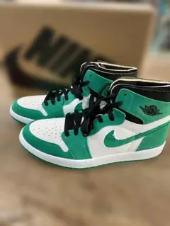 A◆NIKEナイキ　エアジョーダン1　ズームエアコンフォート　スタジアムグリーン