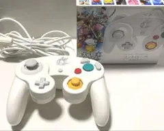 【新品・未使用】任天堂 ゲームキューブ コントローラー スマブラ ホワイト 純正