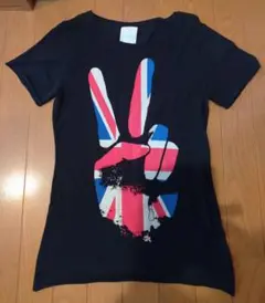 TRAFALUCＴシャツ　カットソー　半袖　黒　Ｍ　薄手　最終価格