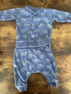 next baby 上下セット　ライオン柄