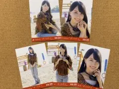 賀喜遥香 ✨ チートデイ 選抜ver. 生写真 5種 コンプ