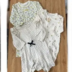 60〜70cm カバーオール　3点