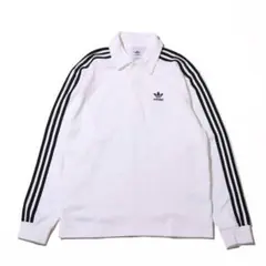 adidas ADICOLOR RUGBY POLO SHIRT WHITE