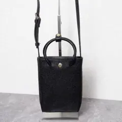 定価1.2万 極美品☆トプカピ×藤本美貴 スマホショルダー 撥水 ブラック