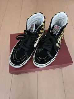 80年代～90年代 旧タグ VANS(バンズ) SK8-HI スニーカー 黄色のサムネイル